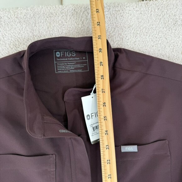 Figs Espresso Rafaela Cargo Jogger Scrub Jumpsuit Size Medium SOLD OUT NWT Nurse - Picture 8 of 11